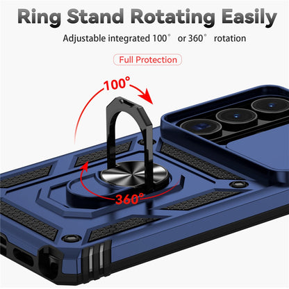 For Samsung Galaxy S26 Ultra Case PC + TPU Phone Cover with Lens Protection Kickstand