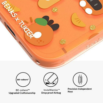 BENKS For iPhone 17 Pro Magnetic Case Cartoon Rabbit IMD PC Phone Cover Compatible with MagSafe