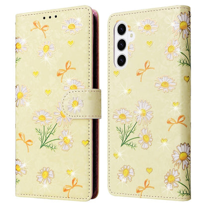 For Samsung Galaxy S26+ Case RFID Blocking Flower Leather Phone Cover