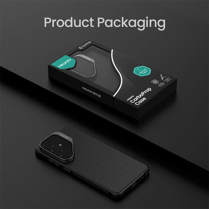NILLKIN For Samsung Galaxy S26 Ultra Magnetic Case TPU + Aramid Fiber Lens Cover Kickstand Phone Cover