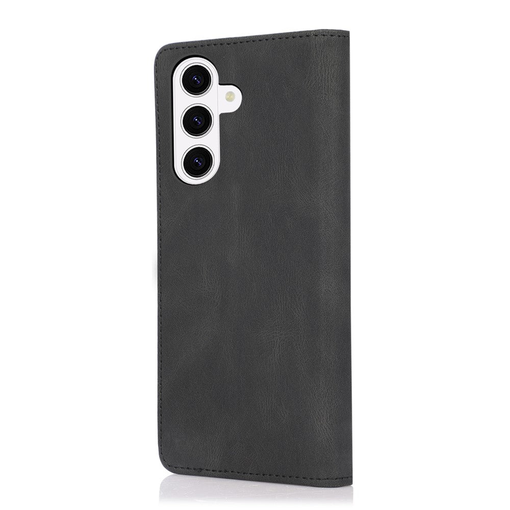 For Samsung Galaxy S26+ Case Wallet Magnetic Closing Leather Flip Phone Cover