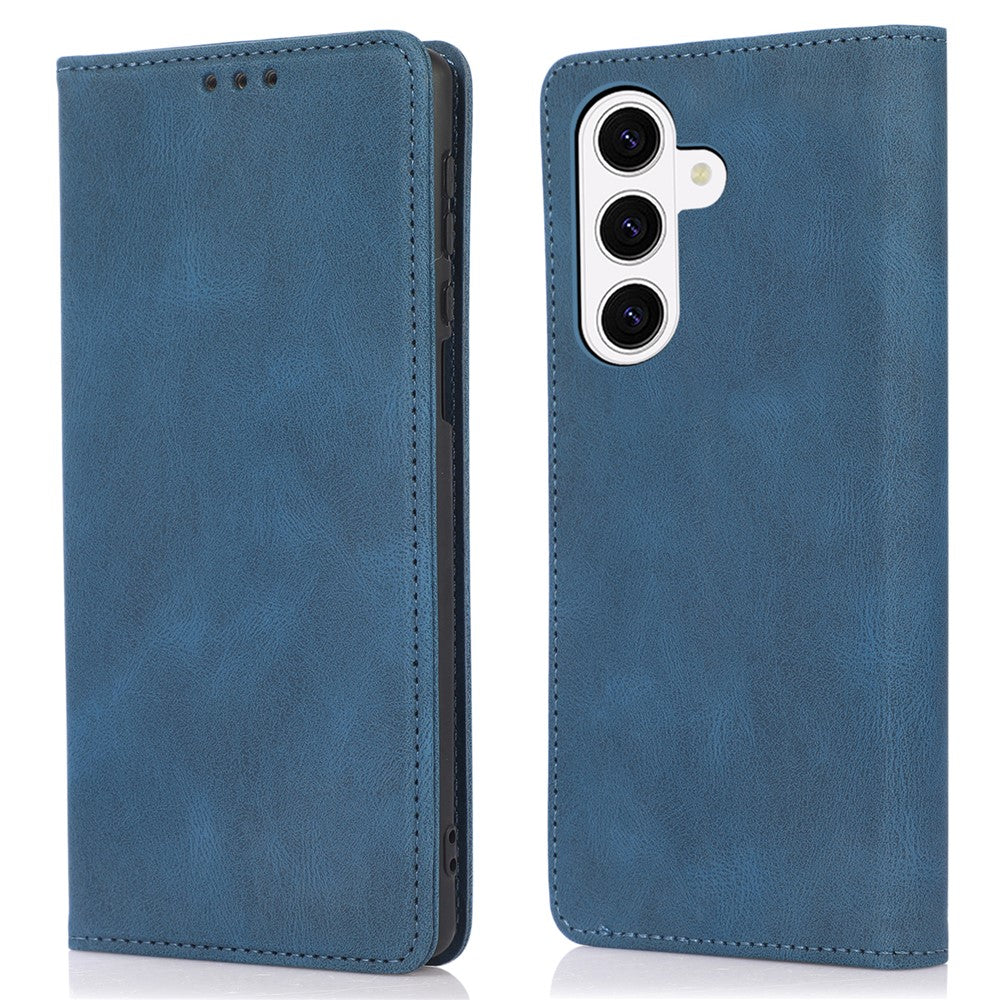 For Samsung Galaxy S26+ Case Wallet Magnetic Closing Leather Flip Phone Cover