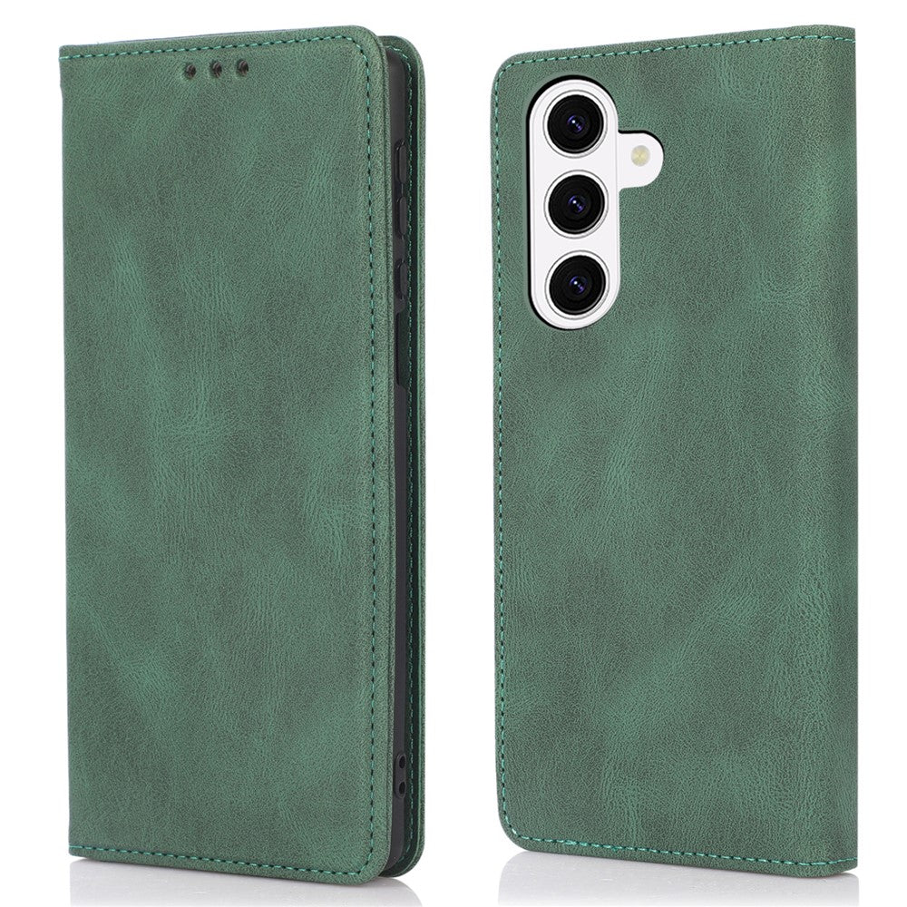 For Samsung Galaxy S26+ Case Wallet Magnetic Closing Leather Flip Phone Cover