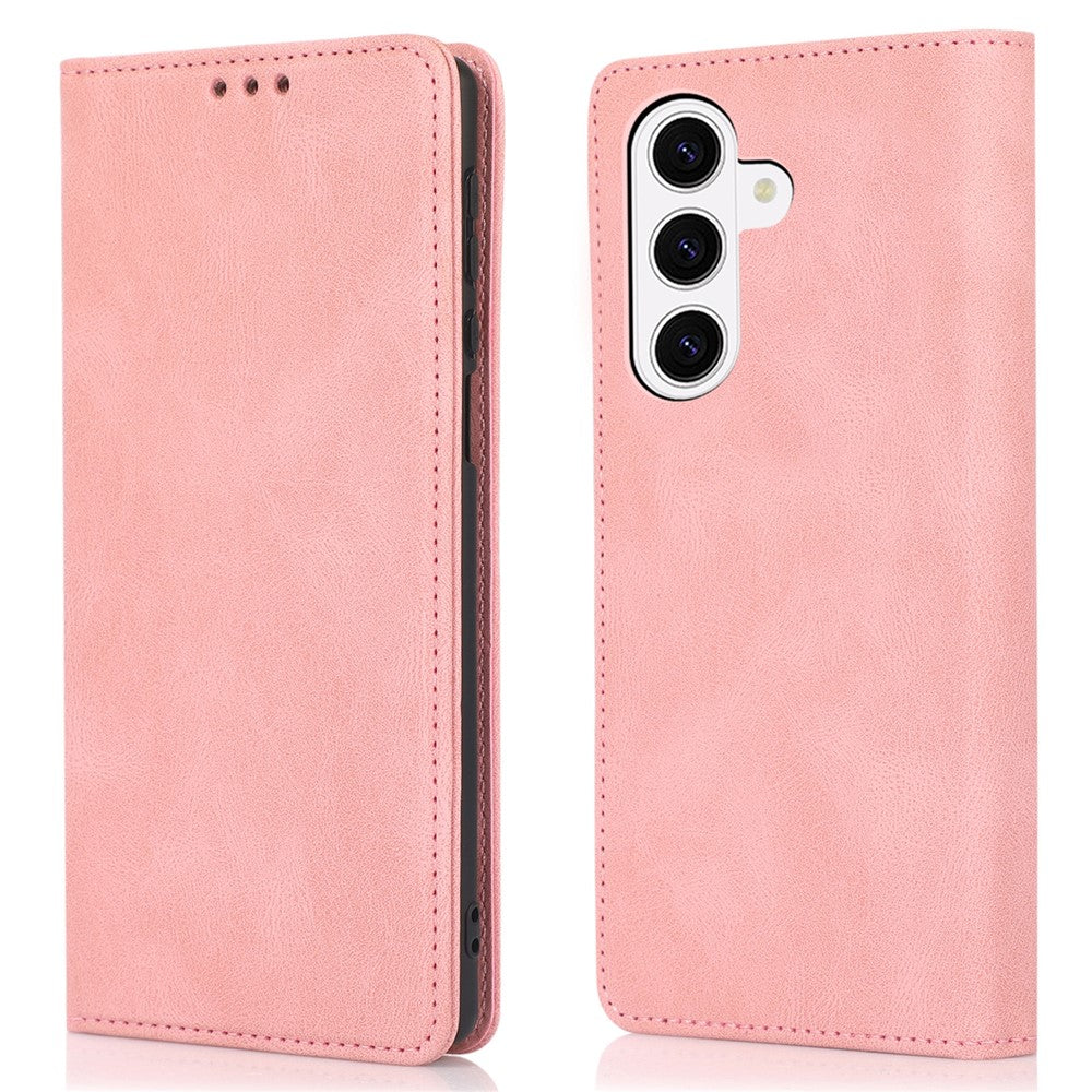 For Samsung Galaxy S26+ Case Wallet Magnetic Closing Leather Flip Phone Cover