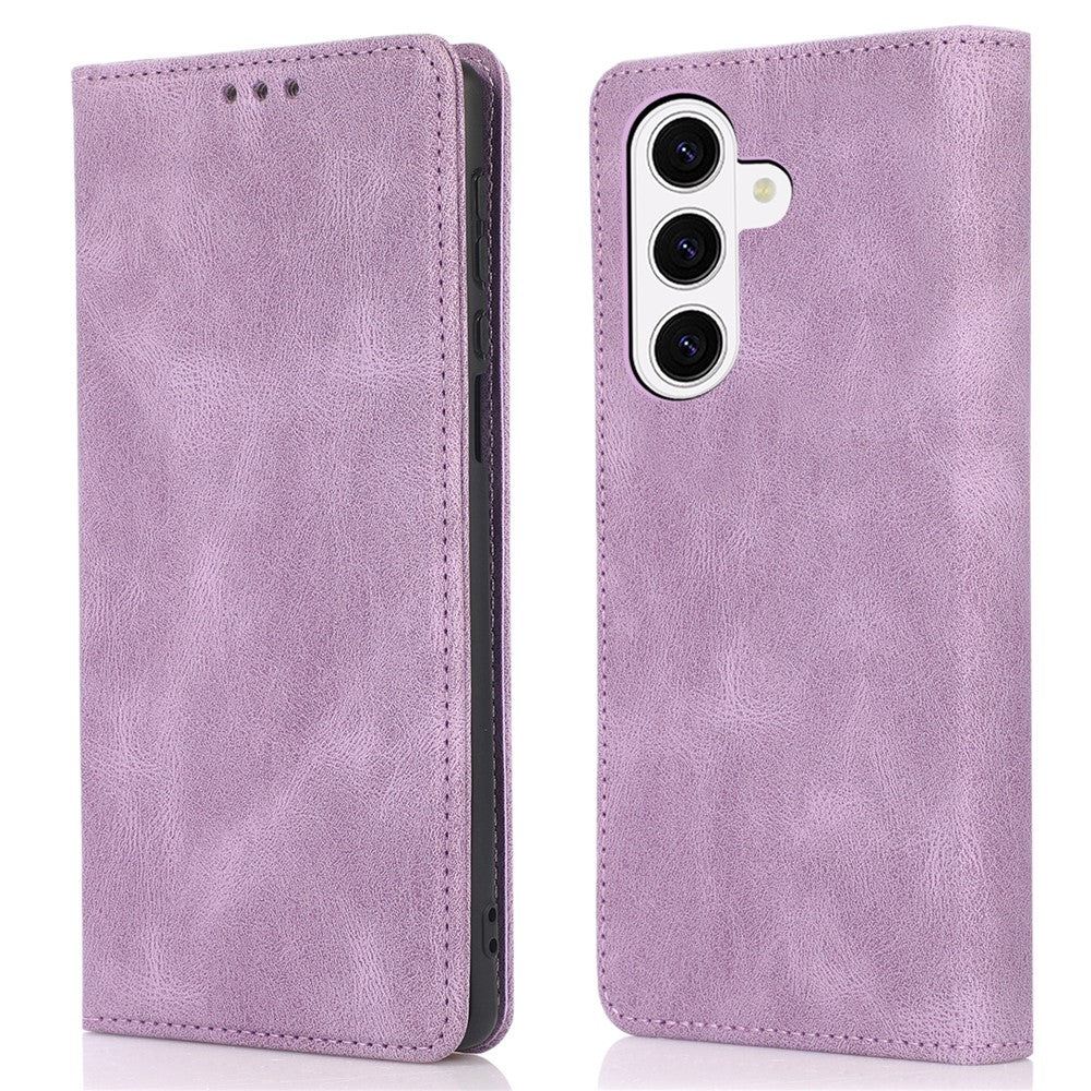 For Samsung Galaxy S26+ Case Wallet Magnetic Closing Leather Flip Phone Cover