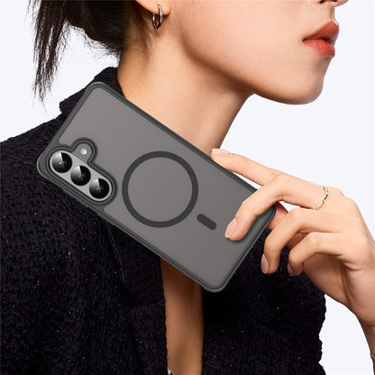 For Samsung Galaxy S26+ Magnetic Case Anti Drop PC + TPU Phone Cover