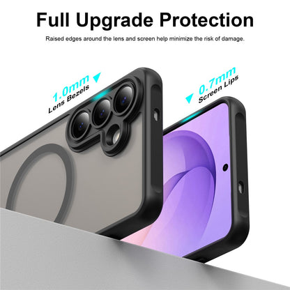 For Samsung Galaxy S26+ Magnetic Case Anti Drop PC + TPU Phone Cover