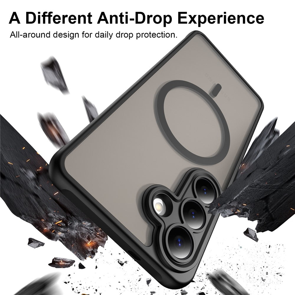 For Samsung Galaxy S26+ Magnetic Case Anti Drop PC + TPU Phone Cover