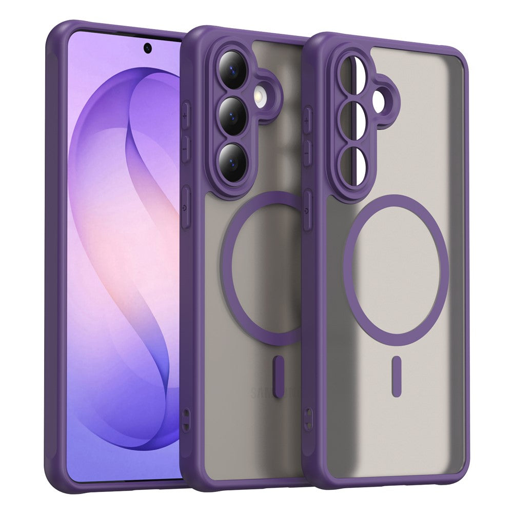 For Samsung Galaxy S26+ Magnetic Case Anti Drop PC + TPU Phone Cover