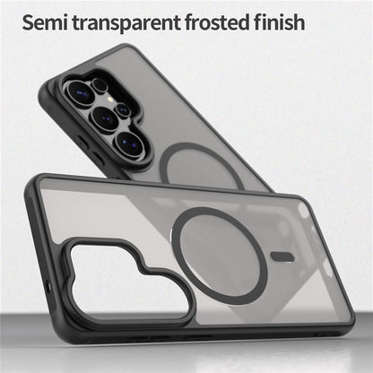 For Samsung Galaxy S26 Ultra Magnetic Case Anti Drop PC + TPU Phone Cover