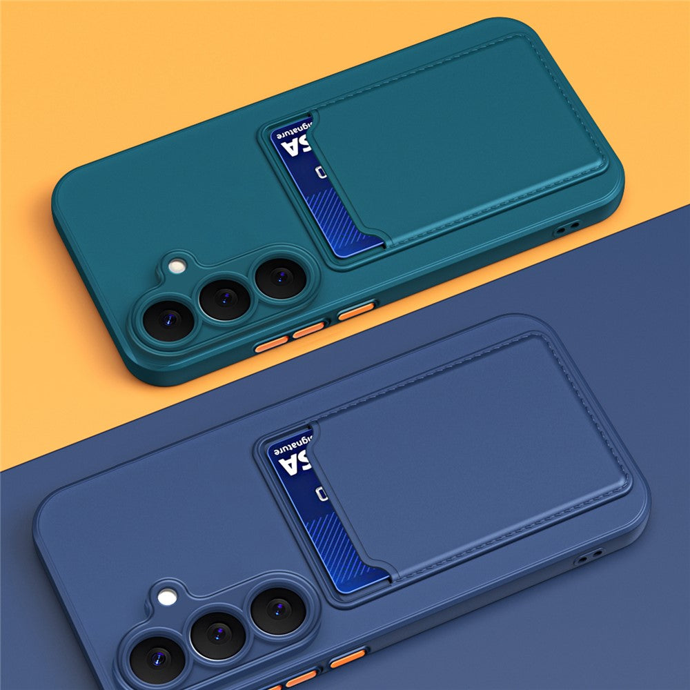 For Samsung Galaxy S26+ Case Flexible TPU Phone Cover with Back Card Slot