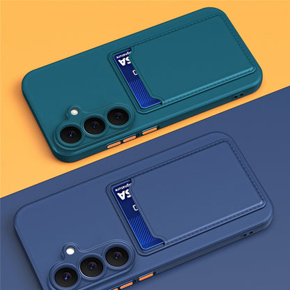 For Samsung Galaxy S26+ Case Flexible TPU Phone Cover with Back Card Slot