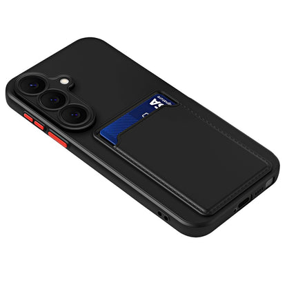For Samsung Galaxy S26+ Case Flexible TPU Phone Cover with Back Card Slot