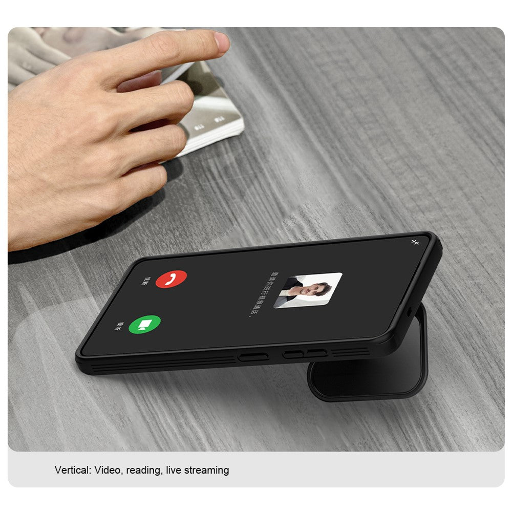 NILLKIN Camshield Prop Magnetic Series for Samsung Galaxy S26 Ultra Case Clear Lens Lid PC TPU Phone Back Cover