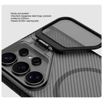 NILLKIN Camshield Prop Magnetic Series for Samsung Galaxy S26 Ultra Case Clear Lens Lid PC TPU Phone Back Cover