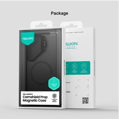 NILLKIN Camshield Prop Magnetic Series for Samsung Galaxy S26 Ultra Case Clear Lens Lid PC TPU Phone Back Cover