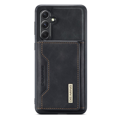 DG.MING M2 Series for Samsung Galaxy S26+ PU Leather Tri-Fold Multiple Card Slots Holder Pocket Purse