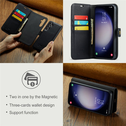 DG.MING for Samsung Galaxy S26+ Case Detachable Wallet Stand Split Leather Phone Cover