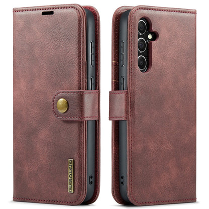 DG.MING for Samsung Galaxy S26+ Case Detachable Wallet Stand Split Leather Phone Cover