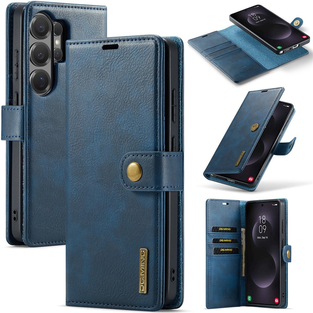 DG.MING for Samsung Galaxy S26 Ultra Case Detachable Wallet Stand Split Leather Phone Cover