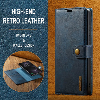 DG.MING for Samsung Galaxy S26 Ultra Case Detachable Wallet Stand Split Leather Phone Cover