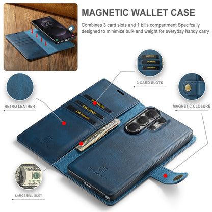 DG.MING for Samsung Galaxy S26 Ultra Case Detachable Wallet Stand Split Leather Phone Cover