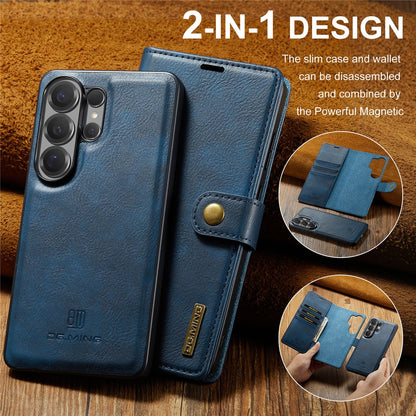 DG.MING for Samsung Galaxy S26 Ultra Case Detachable Wallet Stand Split Leather Phone Cover