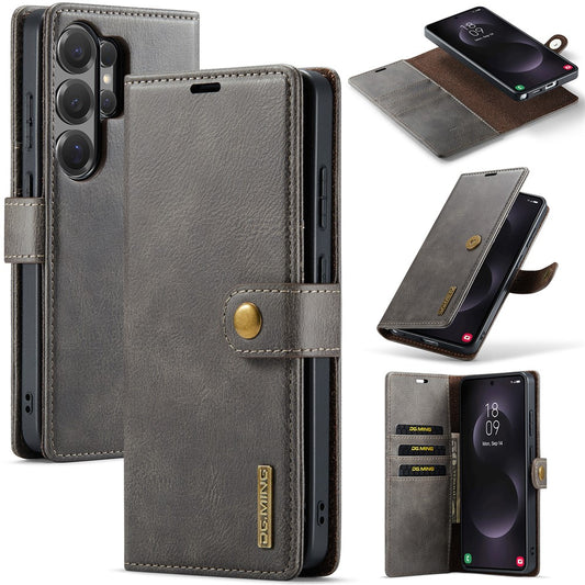 DG.MING for Samsung Galaxy S26 Ultra Case Detachable Wallet Stand Split Leather Phone Cover