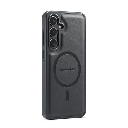 MAGKING K2 Series For Samsung Galaxy S26+ Magnetic Case PC + TPU + PU Phone Cover with RFID Blocking Wallet