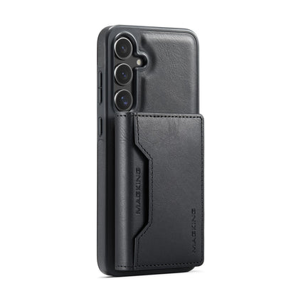 MAGKING K2 Series For Samsung Galaxy S26+ Magnetic Case PC + TPU + PU Phone Cover with RFID Blocking Wallet