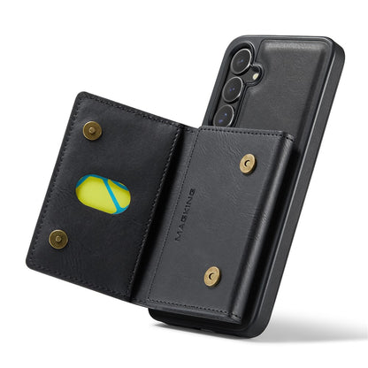 MAGKING K2 Series For Samsung Galaxy S26+ Magnetic Case PC + TPU + PU Phone Cover with RFID Blocking Wallet