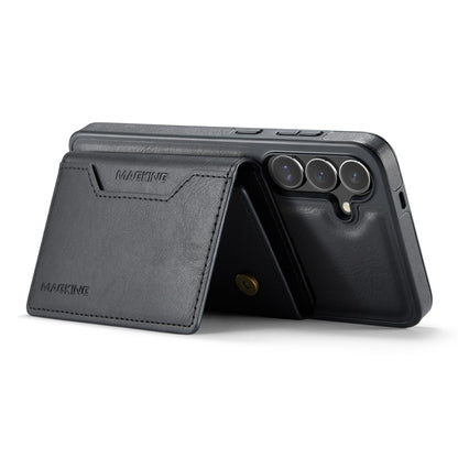 MAGKING K2 Series For Samsung Galaxy S26+ Magnetic Case PC + TPU + PU Phone Cover with RFID Blocking Wallet