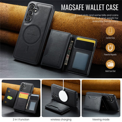 MAGKING K2 Series For Samsung Galaxy S26+ Magnetic Case PC + TPU + PU Phone Cover with RFID Blocking Wallet