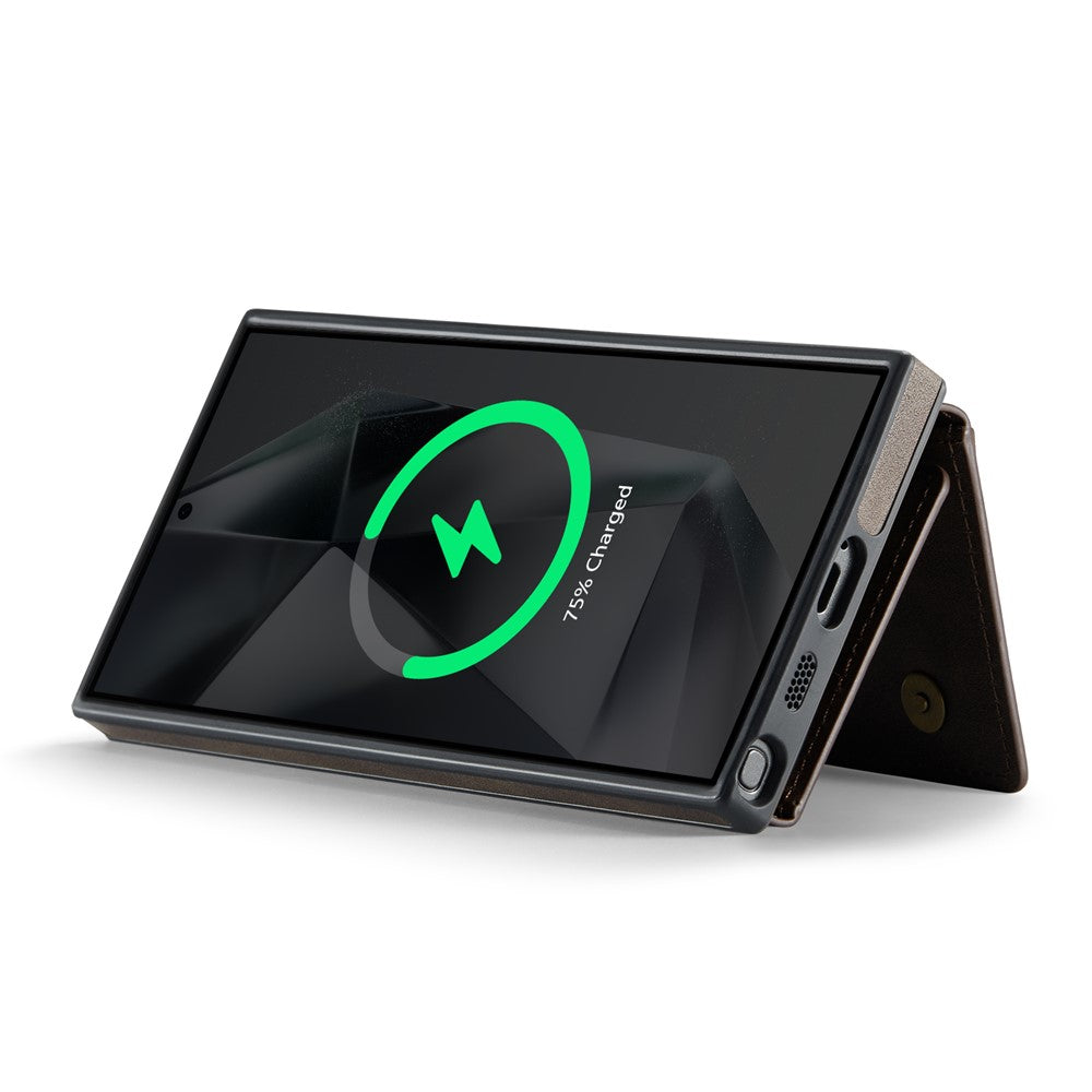 MAGKING K2 Series For Samsung Galaxy S26 Ultra Magnetic Case PC + TPU + PU Phone Cover with RFID Blocking Wallet