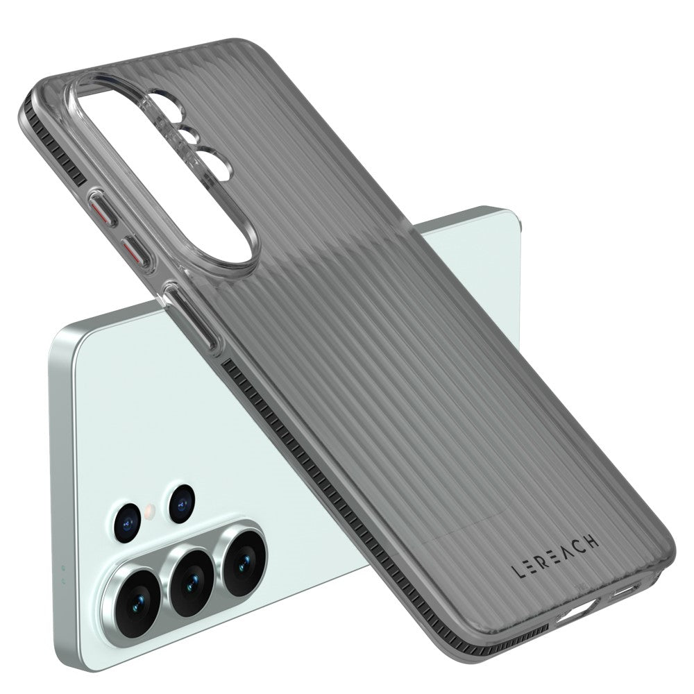 LEREACH TOC Series for Samsung Galaxy S26 Ultra Case Flowing Grid PC Phone Cover