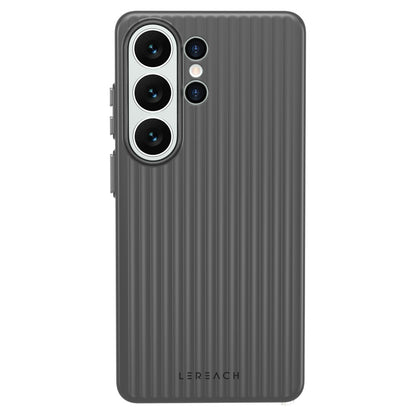 LEREACH TOC Series for Samsung Galaxy S26 Ultra Case Flowing Grid PC Phone Cover
