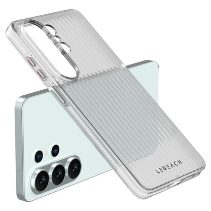 LEREACH TOC Series for Samsung Galaxy S26 Ultra Case Flowing Grid PC Phone Cover