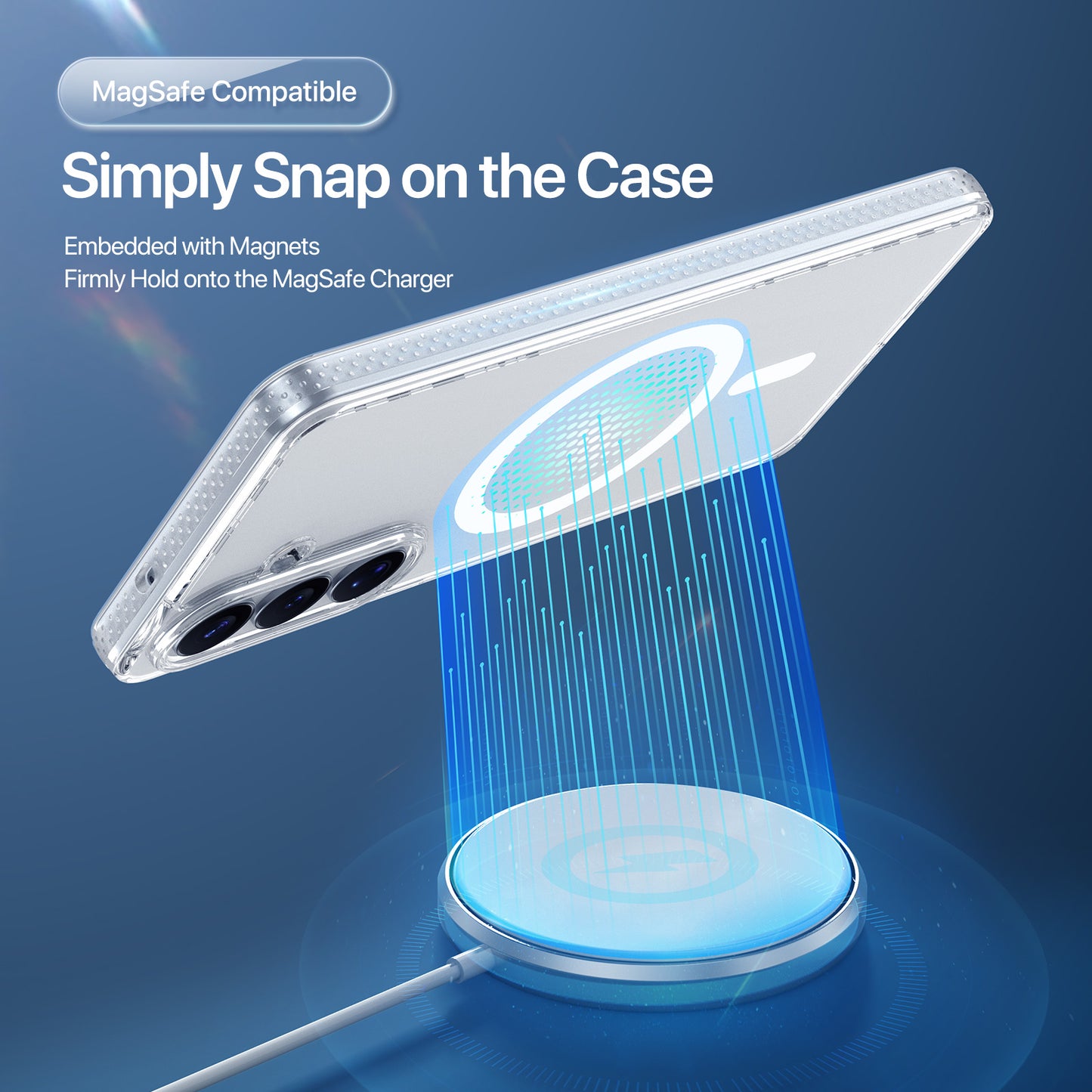 DUX DUCIS For Samsung Galaxy S26+ Back Cover  Clin Series Clear Magnetic Phone Case