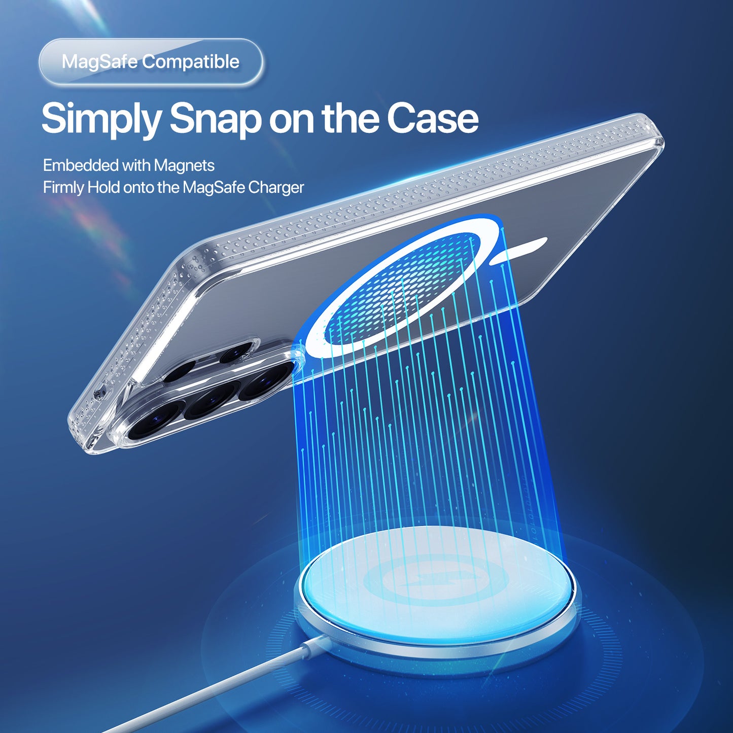 DUX DUCIS For Samsung Galaxy S26 Ultra Back Cover  Clin Series Clear Magnetic Phone Case