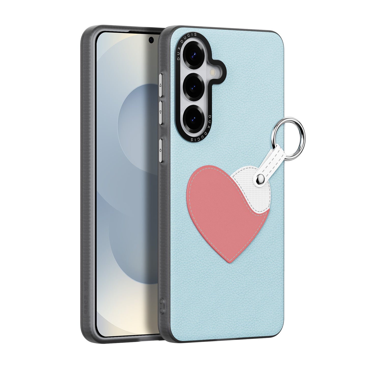 DUX DUCIS For Samsung Galaxy S26+ Case  Luvy Series PU Leather + PC Phone Case with Finger Ring / Strap