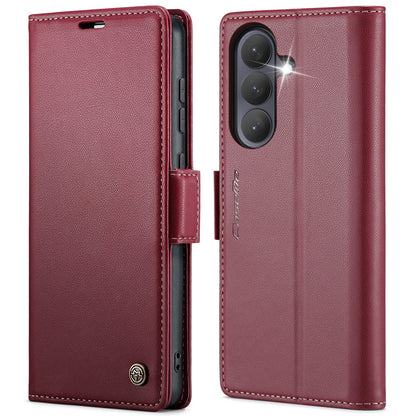 CASEME For Samsung Galaxy S26+ Case  023 Series RFID Blocking Glossy Stand Phone Cover