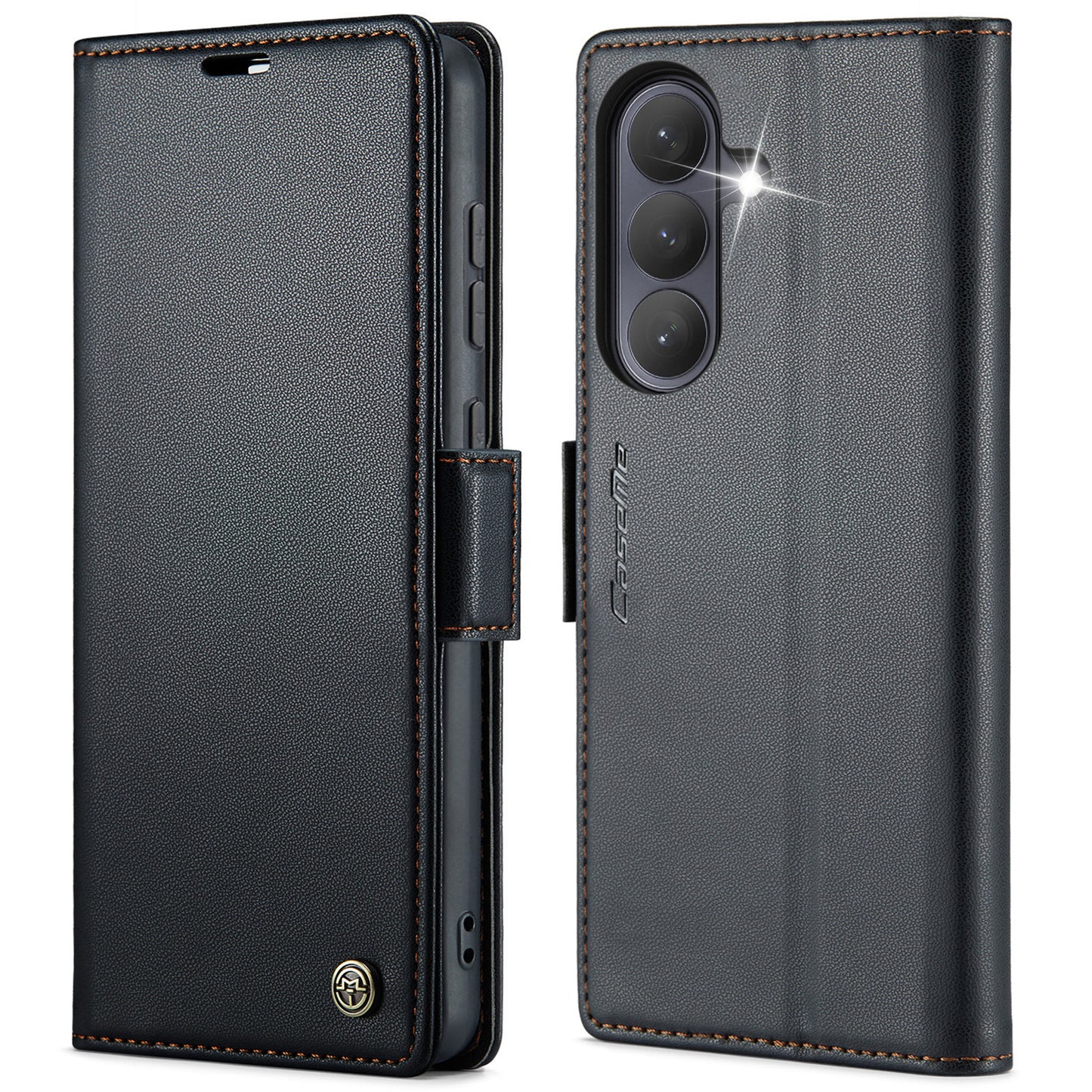 CASEME For Samsung Galaxy S26+ Case  023 Series RFID Blocking Glossy Stand Phone Cover