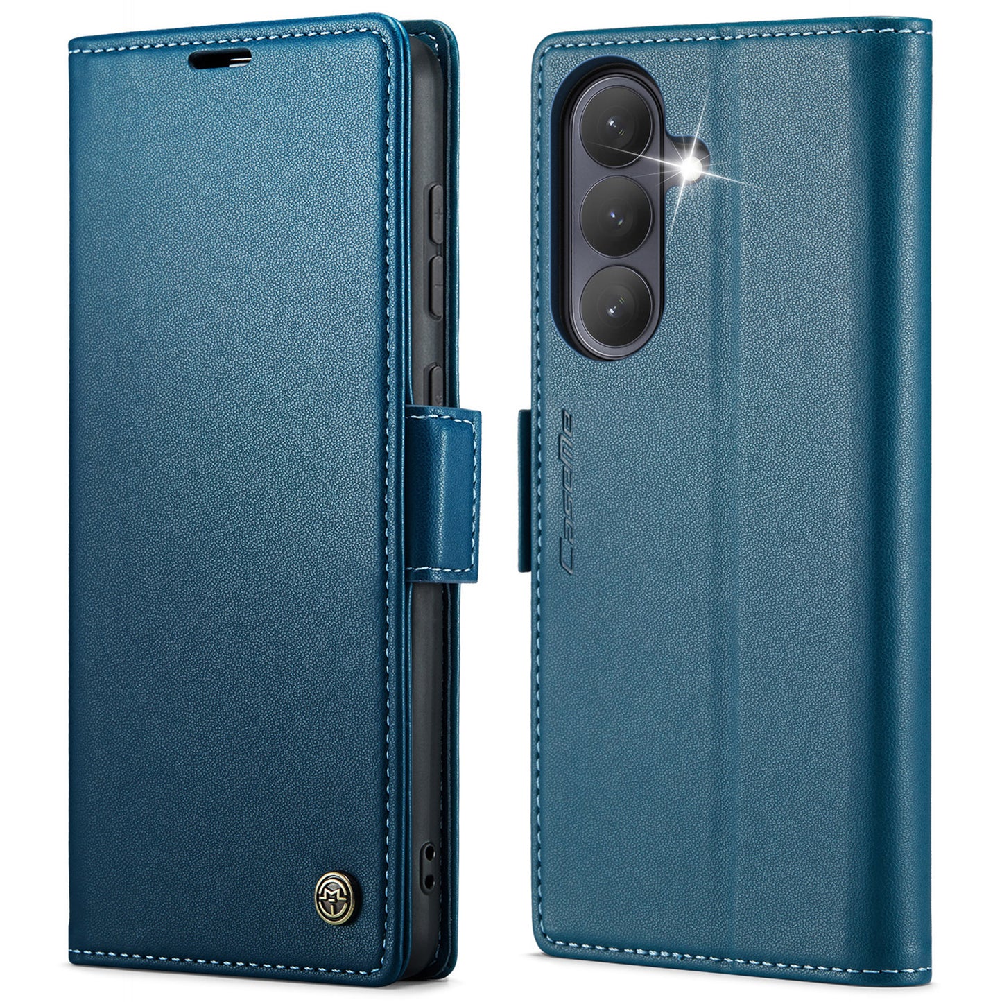 CASEME For Samsung Galaxy S26+ Case  023 Series RFID Blocking Glossy Stand Phone Cover