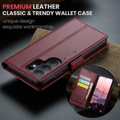 CASEME For Samsung Galaxy S26 Ultra Case  023 Series RFID Blocking Glossy Stand Phone Cover
