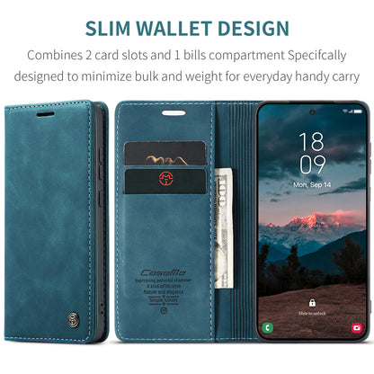 CASEME For Samsung Galaxy S26+ Wallet Case  013 Series PU Leather Phone Cover Stand