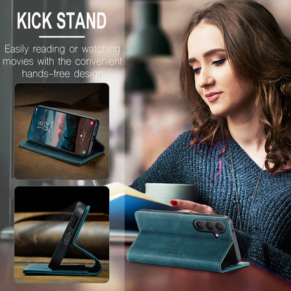 CASEME For Samsung Galaxy S26+ Wallet Case  013 Series PU Leather Phone Cover Stand