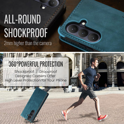 CASEME For Samsung Galaxy S26+ Wallet Case  013 Series PU Leather Phone Cover Stand