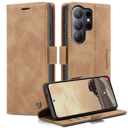 CASEME For Samsung Galaxy S26 Ultra Wallet Case  013 Series PU Leather Phone Cover Stand