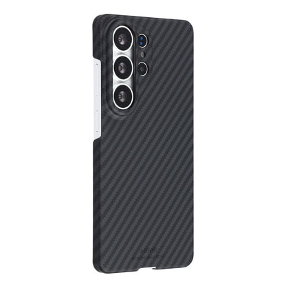 X-LEVEL For Samsung Galaxy S26 Ultra Magnetic Case Carbon Fiber Texture Ultra-Thin PC Hard Phone Cover