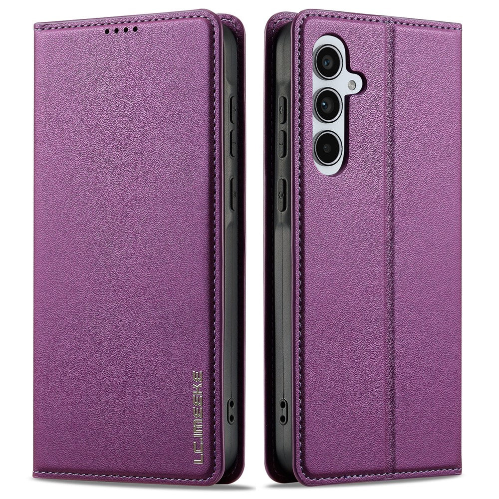 LC.IMEEKE L1 Series for Samsung Galaxy S26+ Case PU Leather Wallet Stand Protective Phone Cover